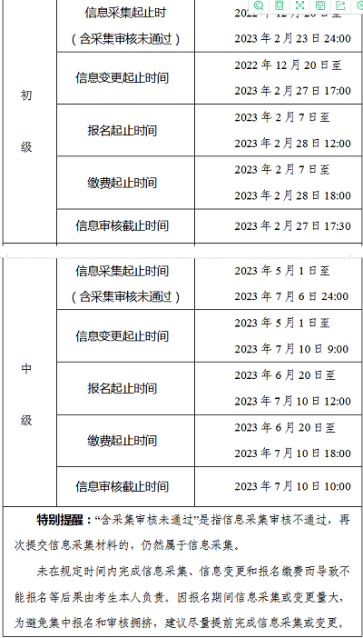 安徽合肥市關于2023年度<a href='http://www.mir3xy.com/zjkj/' target='_blank'><u>中級會計師</u></a>考試考務日程安排及有關事項的通知